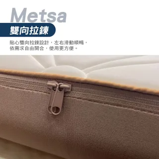 【Metsa 米特薩】全包式床包 20cm 10cm L 露營床包 眠月床 充氣床 記憶海綿柔軟層