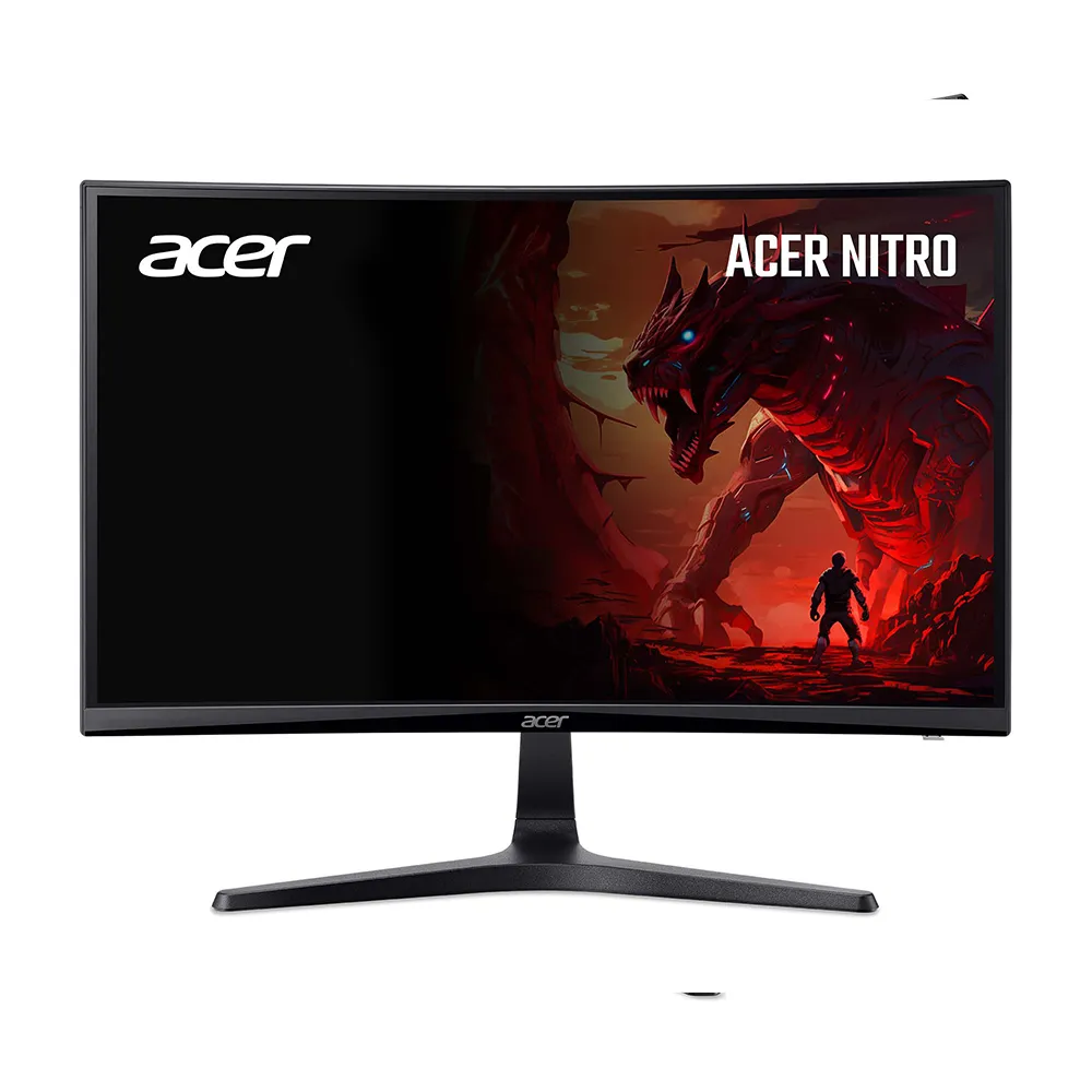 【Acer 宏碁】ED240Q P0 24型 FHD 16:9 144Hz曲面電競螢幕(可傾斜/1500R/FreeSync/1ms/VA)