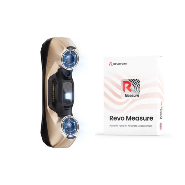 【REVOPOINT】MetroY Ultra CMM 驗證版_高階雷射工業級3D掃描器(認證球板盒+Revo Measure 專業軟體一年)