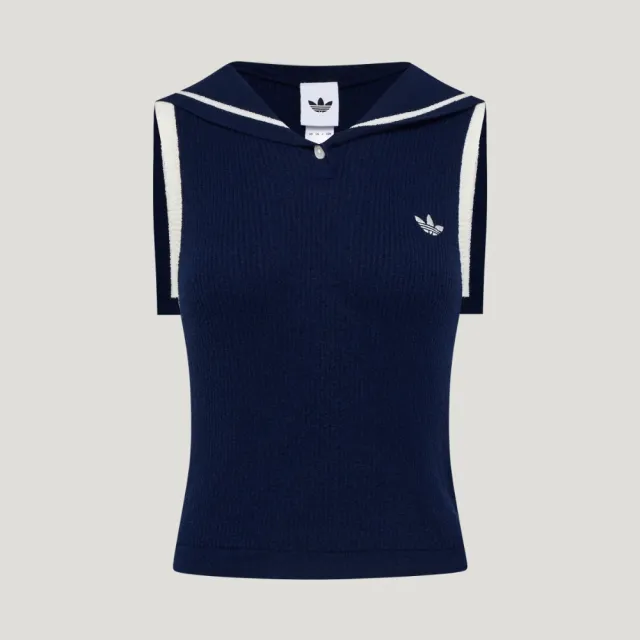 【adidas 愛迪達】RESORT 無袖 POLO 衫 女 - Originals KX0744