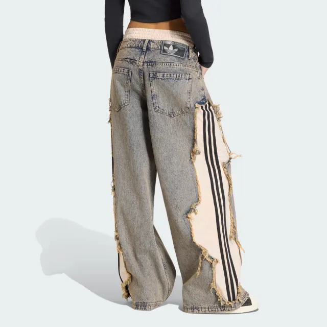 【adidas 愛迪達】ADILENIUM 5.0 丹寧長褲 女 - Originals KY5193
