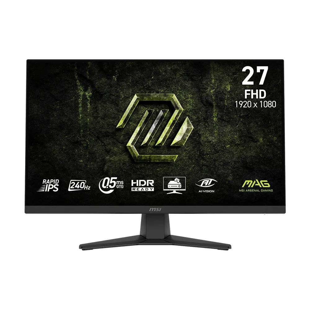【MSI 微星】5入組★MAG 272F X24 27型 IPS FHD 240Hz 電競螢幕(0.5ms/HDR)