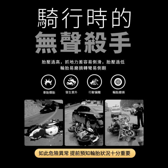 【LOOKING 錄得清】2026 新版MS-7 太陽能胎壓偵測器 冰川藍
