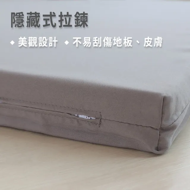 【BEARBED 熊棉】「台灣製」迷你尺寸厚度5cm 防潑水 2x4尺 彈力床墊 防潑水輕巧彈力床墊