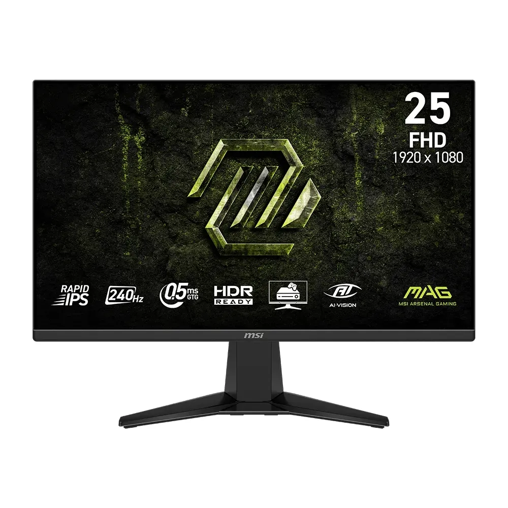 【MSI 微星】5入組★MAG 255F X24 25型 IPS FHD 240Hz 電競螢幕(0.5ms/HDR)