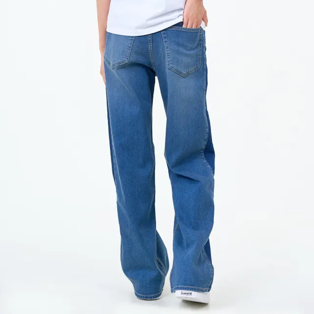 【LE COQ SPORTIF 公雞】牛仔褲 女款 2色 LWY82272-273