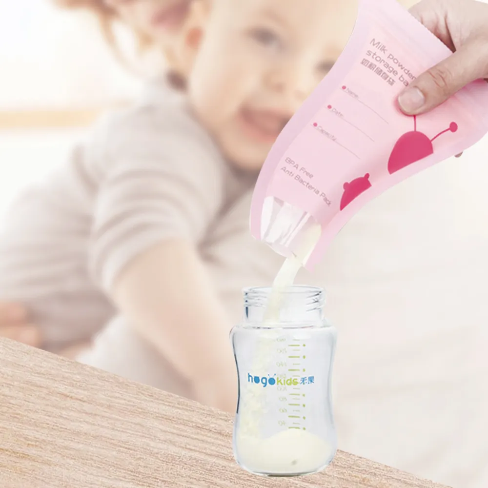 【KCS 嚴選】攜帶式大容量奶粉袋50入(奶粉袋/奶粉分裝袋/一次性奶粉袋/外出奶粉袋)