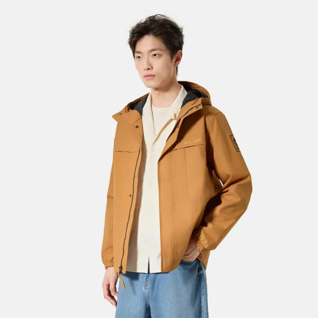【Timberland】男款小麥色Benton防水外套(A695WP47)