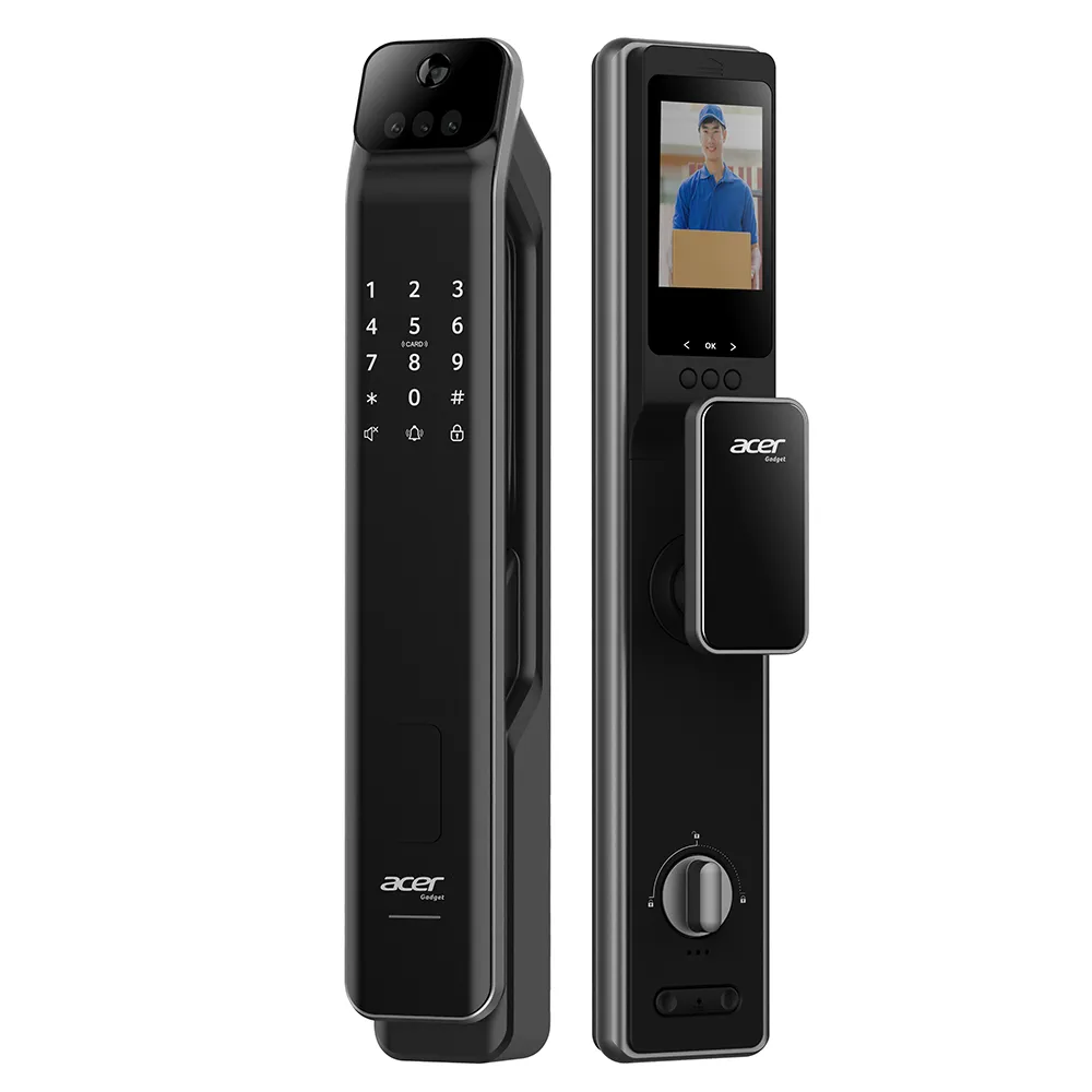 【Acer Gadget】碁智鎖 ODL103 (九合一電子鎖 貓眼/掌靜脈/人臉/指紋/密碼/卡片/鑰匙)