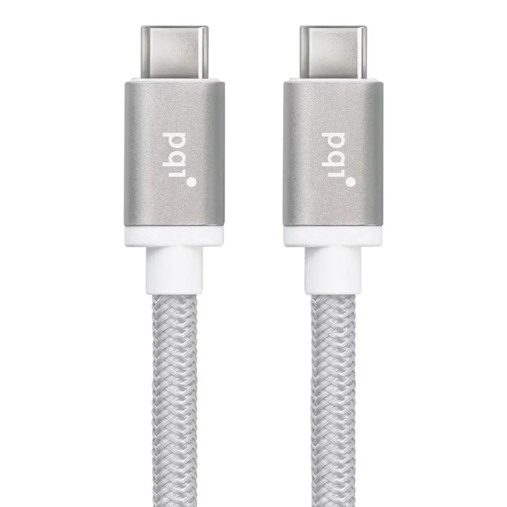【PQI 勁永】qCable C100 USB-C to C 100 60W傳輸線