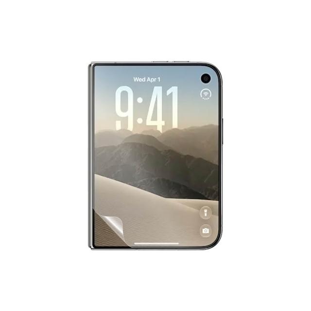 【o-one】Apple iPhone Duo 大螢膜PRO三代 次螢幕保護貼 全新升級(輕薄抗擊 划痕自動修復)