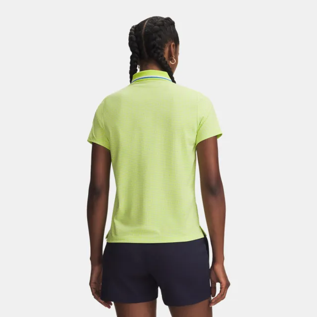 【UNDER ARMOUR】UA 女 ArmourDry 印花短Polo_6015132-394