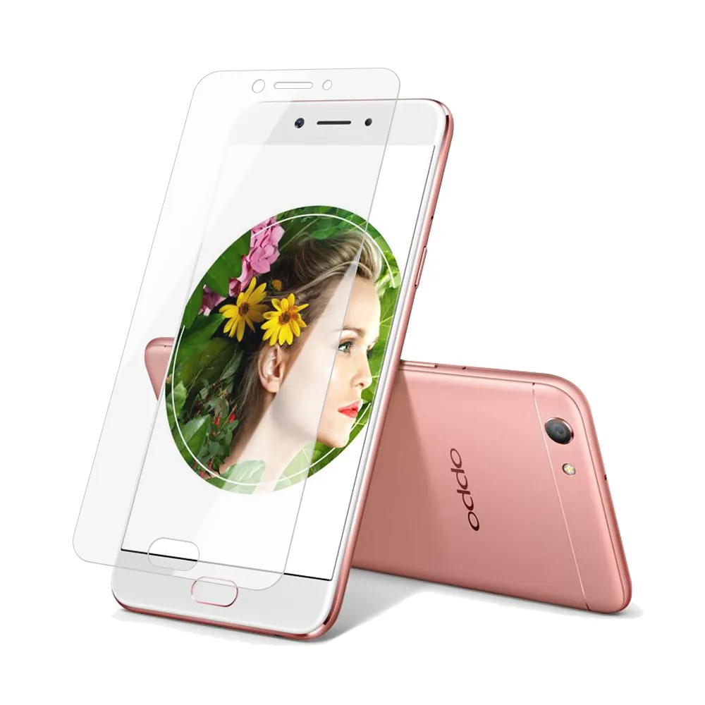 OPPO A77 透明高清非滿版9H鋼化膜手機保護貼(OPPO A77保護貼 OPPO A77鋼化膜)