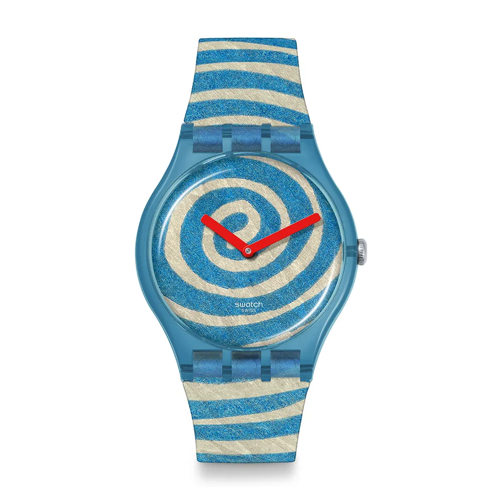 【SWATCH】BOURGEOIS SPIRALS TATE美術館藏聯名/男錶/女錶/瑞士製造 SUOZ364 (41mm)