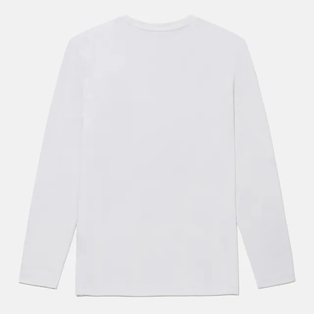 【DESCENTE】長袖上衣 男 快排 [TOUGH] TOUGH LONG SLEEVET-SHIRTS 白 SR323UTL71-WHT0