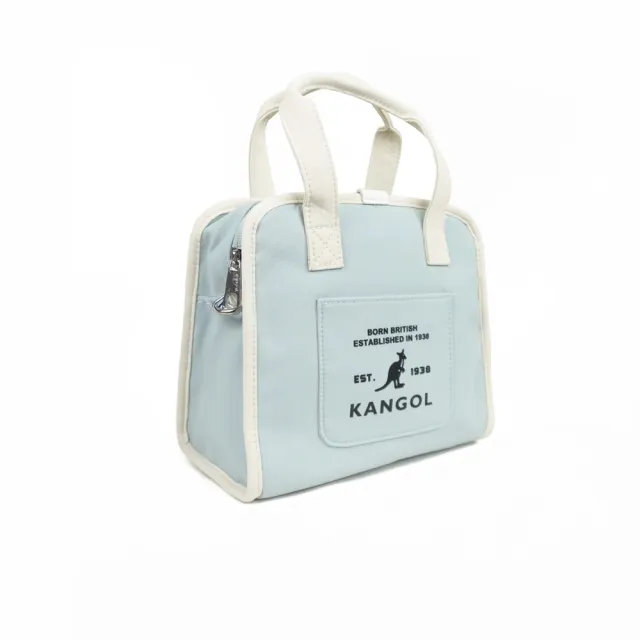 【KANGOL】雙11 女 側背包 肩背 斜背 小側包 淺藍(6625170581)