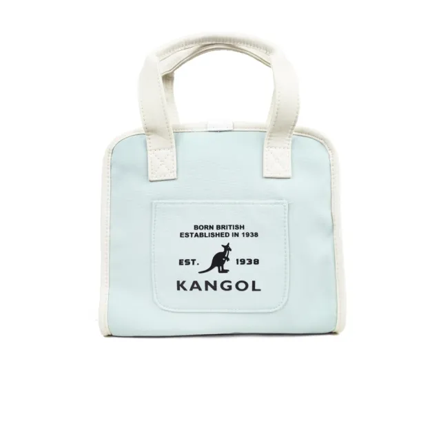 【KANGOL】雙11 女 側背包 肩背 斜背 小側包 淺藍(6625170581)