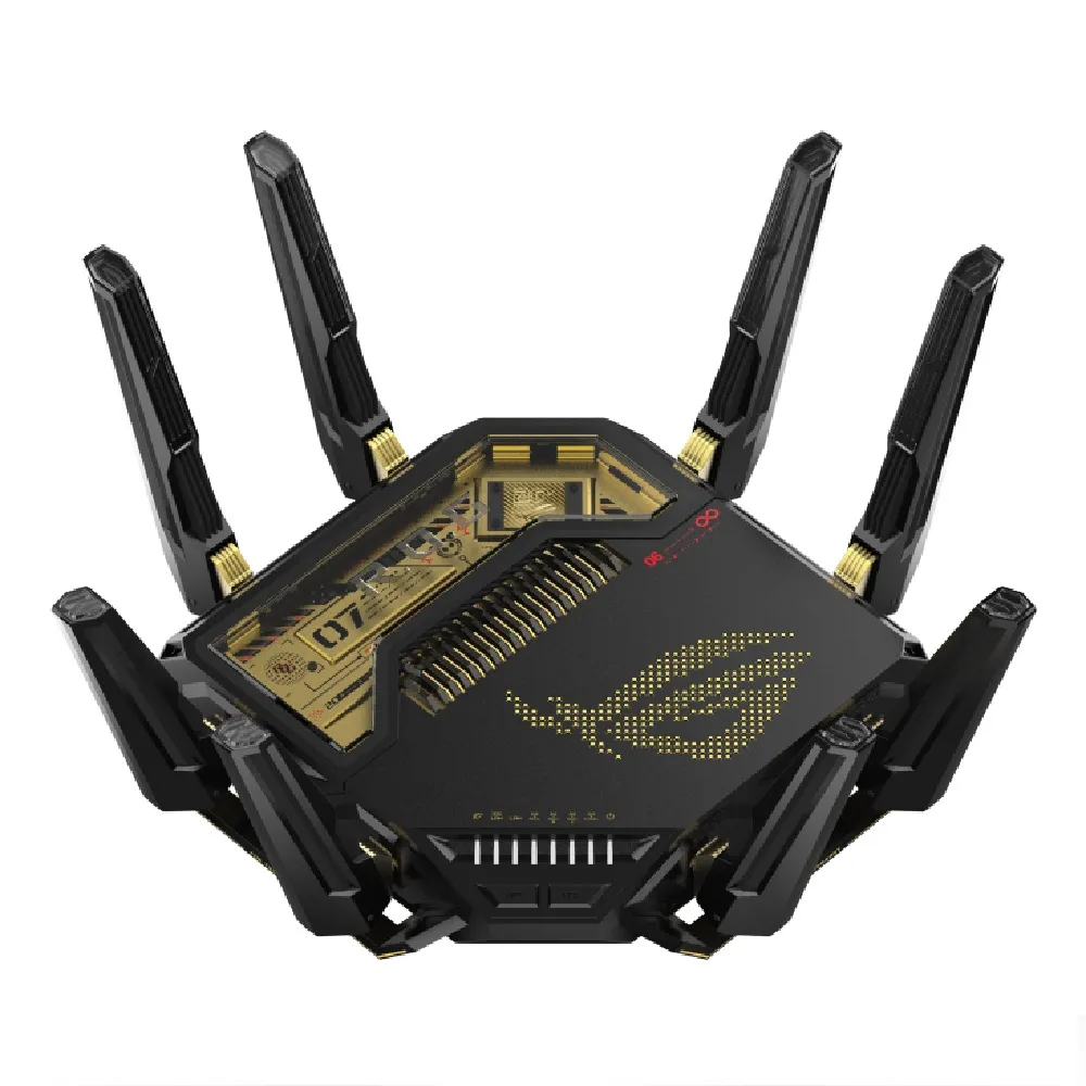 【ASUS 華碩】WiFi 7 四頻 GT-BE25000 ROG二十周年限量版 電競 路由器/分享器(ROG Rapture GT-BE25000)