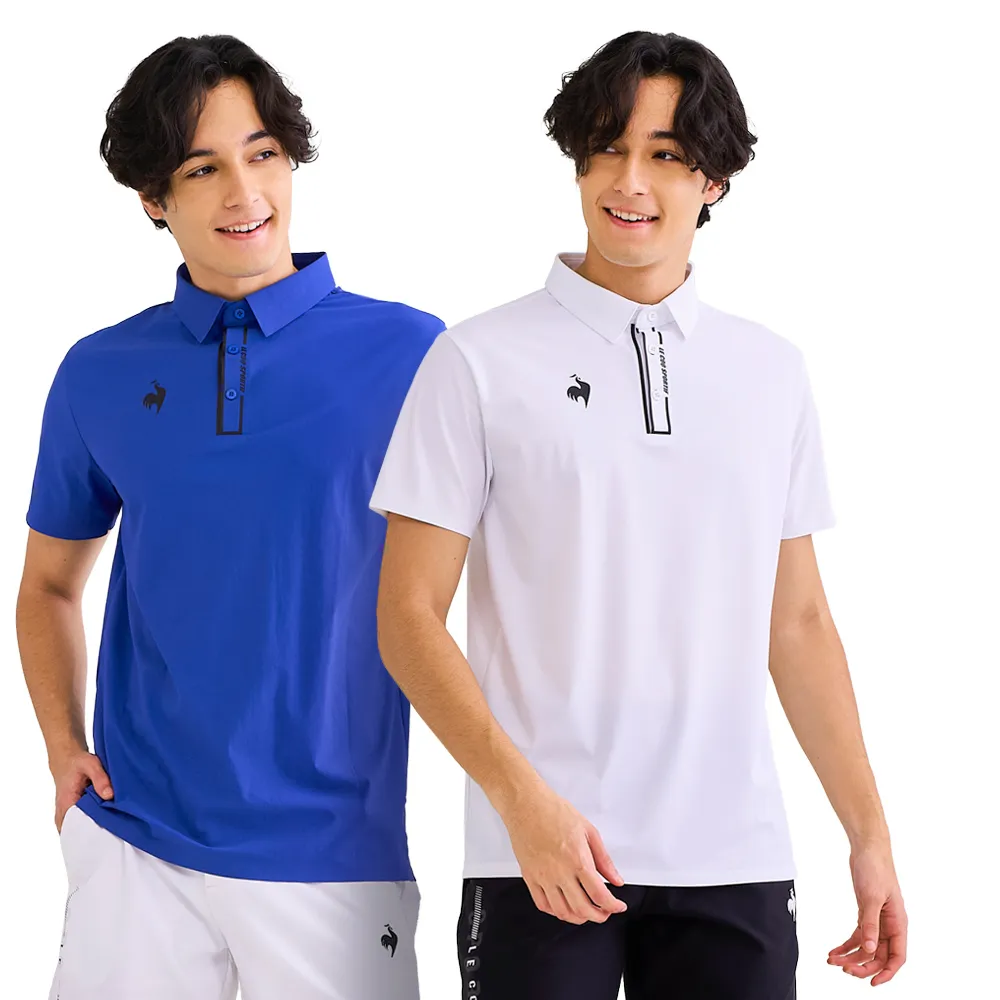 【LE COQ SPORTIF 公雞】抗UV短袖POLO衫 男款-3色-LWV21642