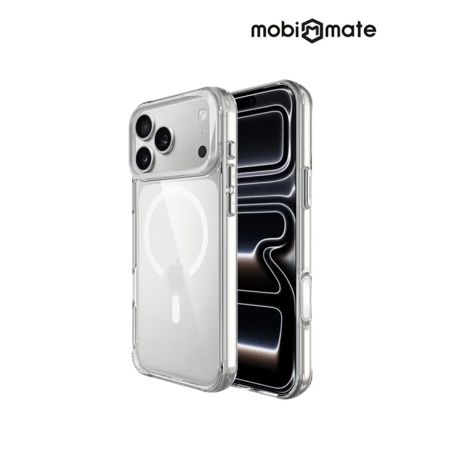 【Ｍobi Ｍate】MobiMate PURE Zenith  iPhone 18 / 17 Pro / Pro Max系列 系列磁吸防摔保護殼