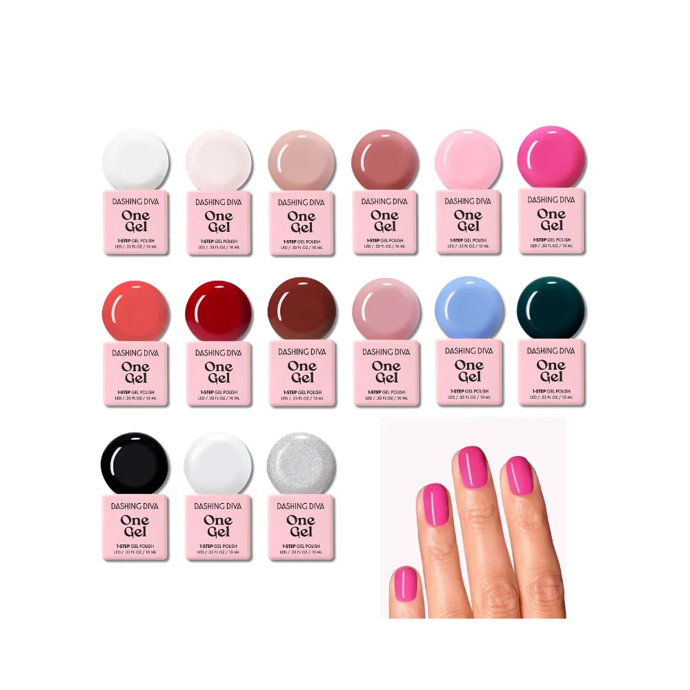 【DASHING DIVA】One Gel UV凝膠指甲油10ml(DIY 光療指甲油 需照UV燈)