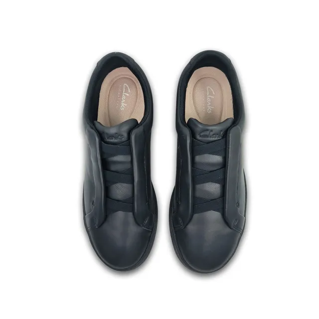 【Clarks】藝動系列 Craft Lite Chil 女款 真皮舒適通勤休閒鞋 (CLF32136C黑色)