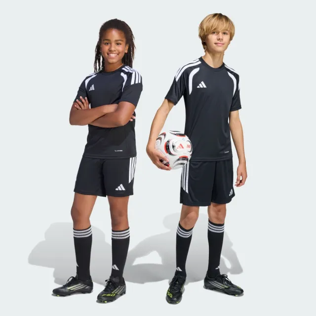 【adidas 愛迪達】TIRO26 LEAGUE 運動短褲 吸濕排汗 童裝 KA8819