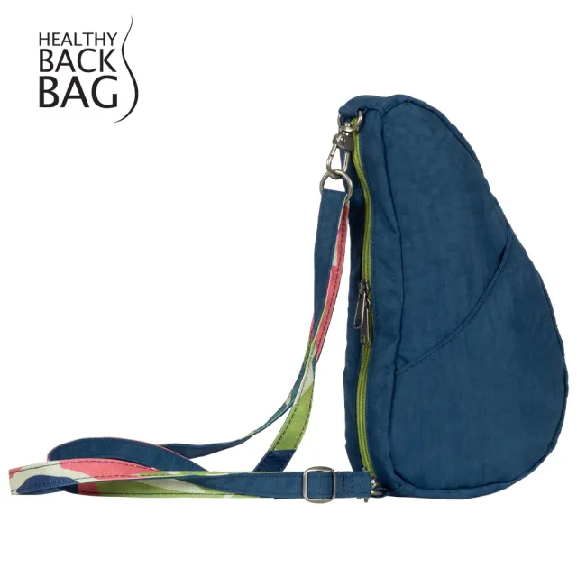 【HEALTHY BACK BAG】官方直營-基本款 TEXTURED NYLON BAGLETT 斜背包-裏海流彩 男側背包 女側背包 小包