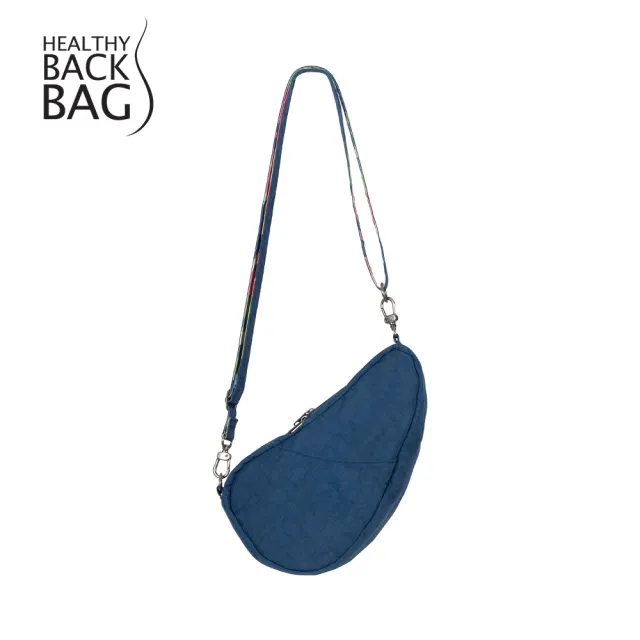 【HEALTHY BACK BAG】官方直營-基本款 TEXTURED NYLON BAGLETT 斜背包-裏海流彩 男側背包 女側背包 小包