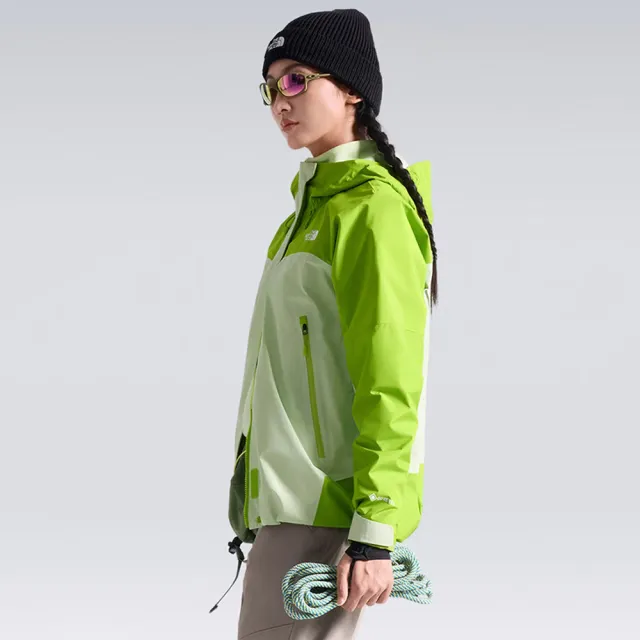 【The North Face】北臉 外套 女 運動連帽外套 三合一 防風 防潑水 抓绒 W BLIZZARD FLEECE 綠 NF0A8DRJ0CM
