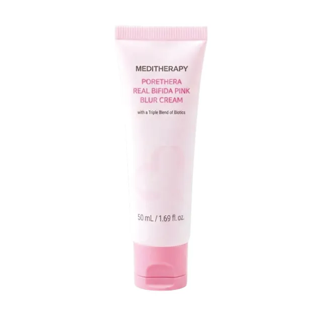 【MEDITHERAPY】綠淨光粉紅校色素顏霜50ml 妝前乳 身體素顏霜
