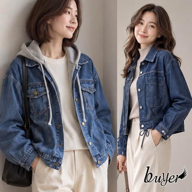 【buyer 白鵝】溫差穿搭 休閒口袋 牛仔外套 外套(多款任選)