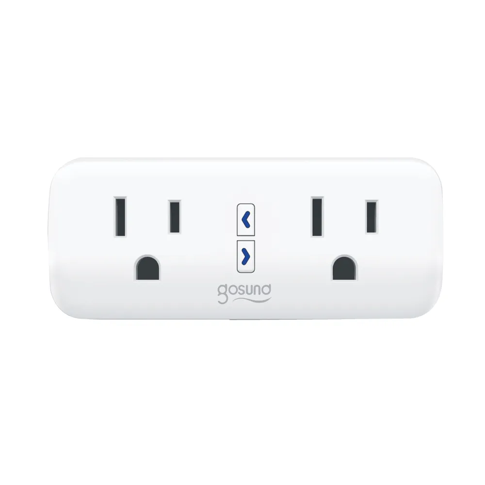 【酷客 Gosund】WP2 WiFi智慧插座 2開2插(遠端控制/聲控/支援Google Home.Amazon Alexa)