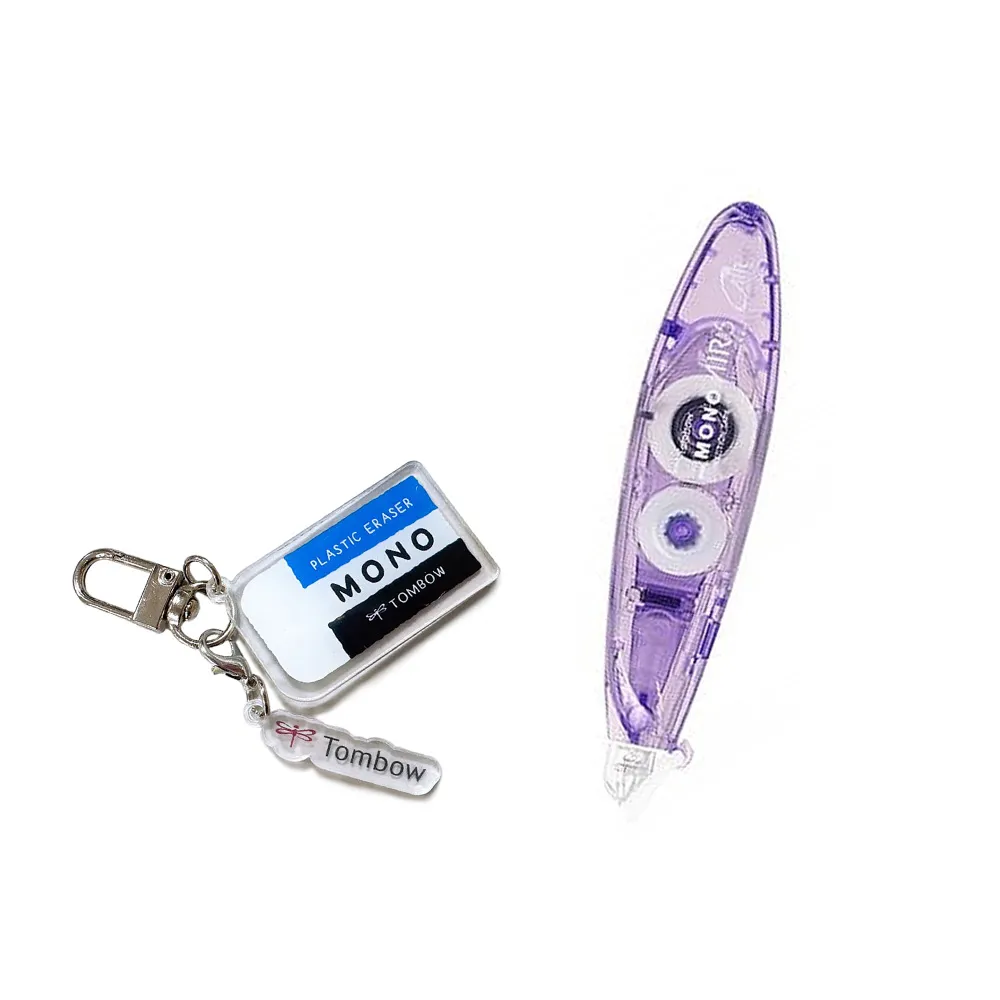 【TOMBOW】買修正帶送吊飾-CT-PAX5 AIR筆型修正帶-新色/限定色(辦公 學生 開學 文具 考試)
