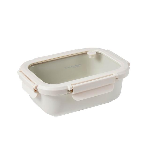 【CorelleBrands 康寧餐具】SNAPWARE EcoRen陶瓷保鮮盒680ml-兩入組