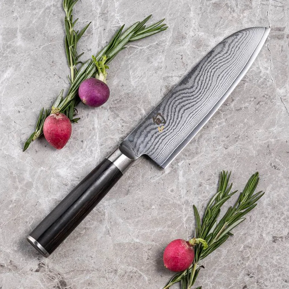 【KAI 貝印】旬 Classic 日本製大馬士革鋼高級三德鋼刀 主廚刀 17.5cm DM-0702(菜刀 高品質 料理刀)