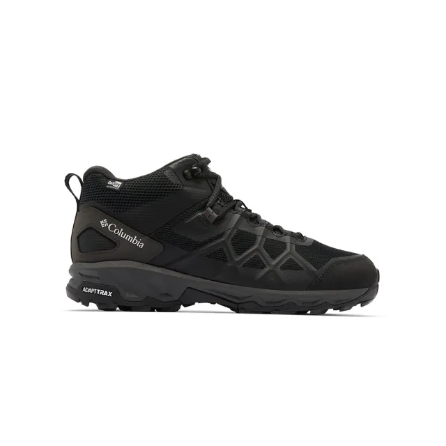 【Columbia 哥倫比亞】男款-OD防水健行鞋(寬楦)-PEAKFREAK™ 3 MID OUTDRY™ WIDE-黑色(UBI10510BK/KF)