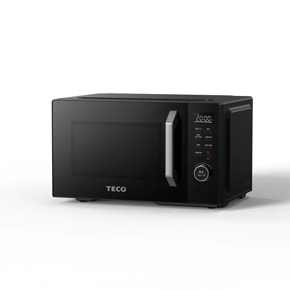 【TECO 東元】黑大廚 23L三合一多功能氣炸烤微波爐(YM2302CBB)