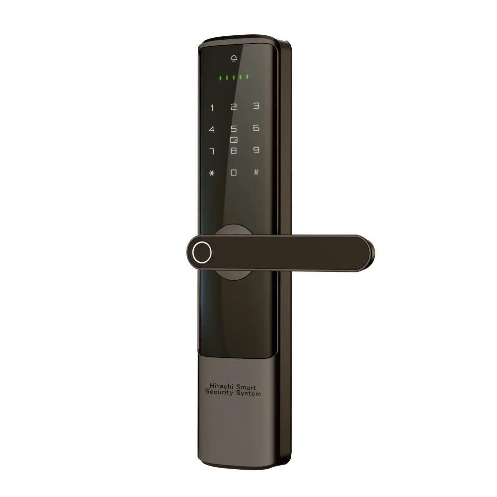【HITACHI 日立】誠系列 全自動推拉式電子鎖/智能門鎖(卡片/密碼/鑰匙/app/含基本安裝/福利品)HIT-FP10-TF