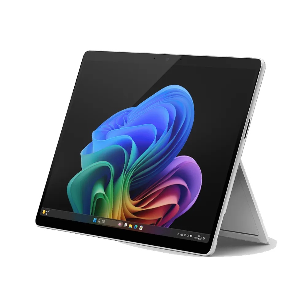 【Microsoft 微軟】鍵盤蓋+筆組★Surface Pro-13吋 輕薄觸控 AI筆電-白金(第11版/X Plus/16G/256G/W11)