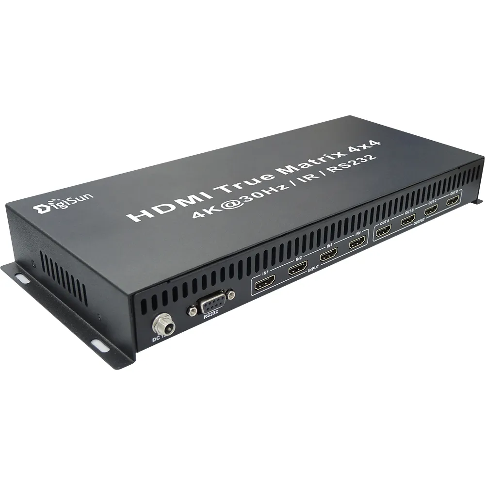 【DigiSun 得揚】VH744 4K2K HDMI四進四出矩陣切換器