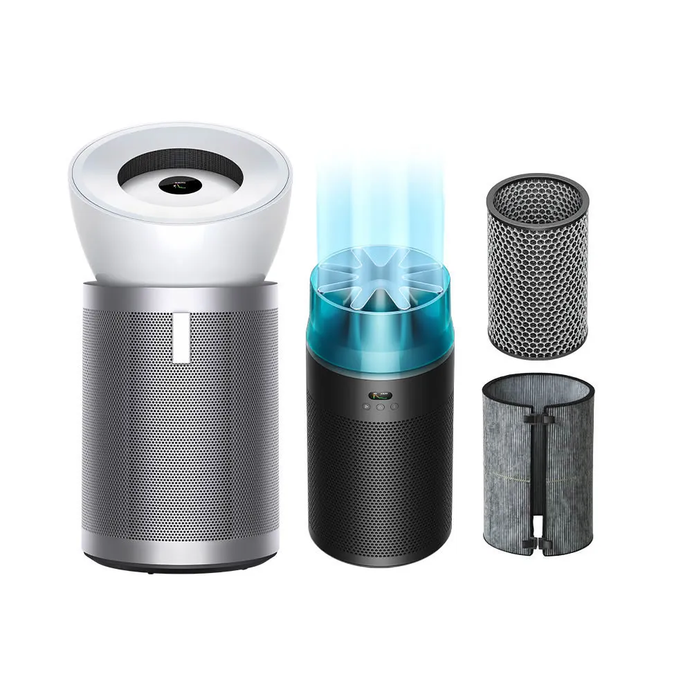 【dyson 戴森】BP02 強效極靜抗敏空氣清淨機 + HJ10 噴射氣流空氣清淨機(冰川藍色) (超值組)