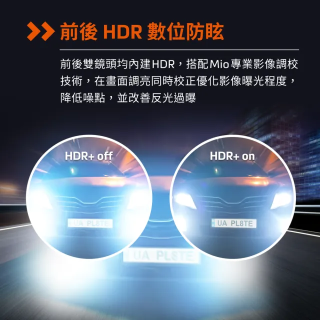 【Mio】含安裝限定車型 MiVue R800WD 分離式鏡頭 新2代星光級 HDR數位防眩 後視鏡型行車記錄器