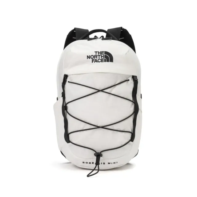 【The North Face】TNF 休閒 運動 拼接防潑水休閒後背包 BOREALIS MINI BACKPACK 男 女 黑白 (NF0A52SWLA9)