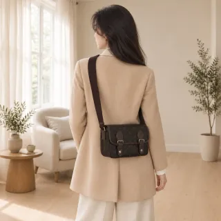 【LEEHER】雙11 老花包/情侶包/女生包包/單肩包女/女包/生日禮物/小號/肩背包