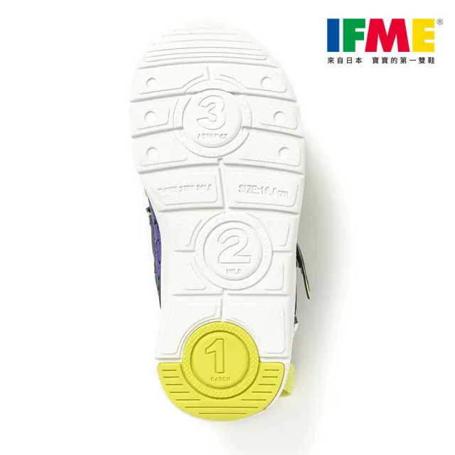 【IFME】童鞋 小童段 中童 恐龍系列 運動鞋 慢跑鞋(IF20-632011)