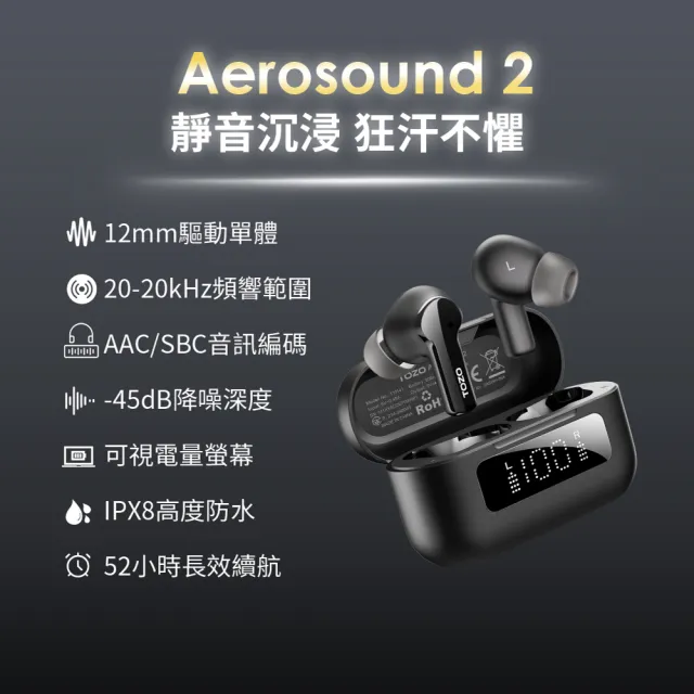 【TOZO】藍牙耳機組★VIZO Z1 PRO沉浸式大螢幕輕量AR智慧眼鏡顯示器(近視調整/120Hz刷新率/1500nits亮度/10