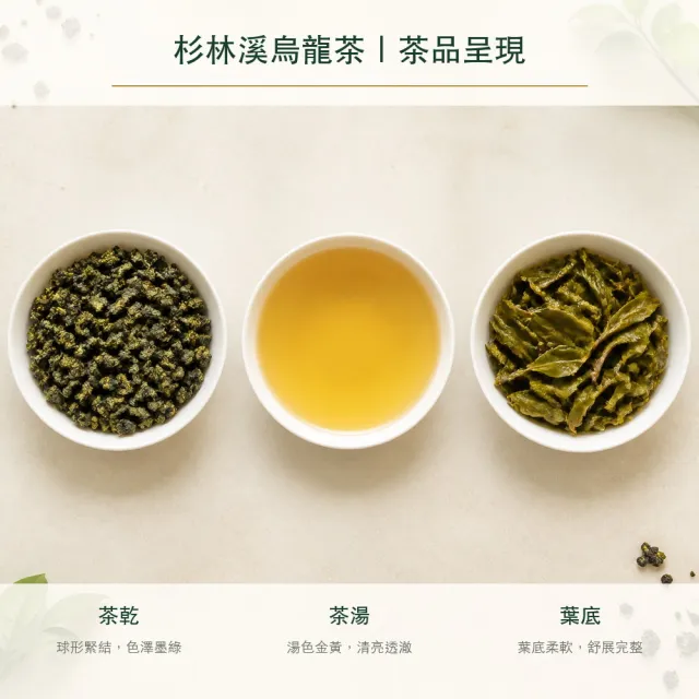 【台灣茶葉產銷協會】杉林溪烏龍茶 4入組｜罐裝4兩