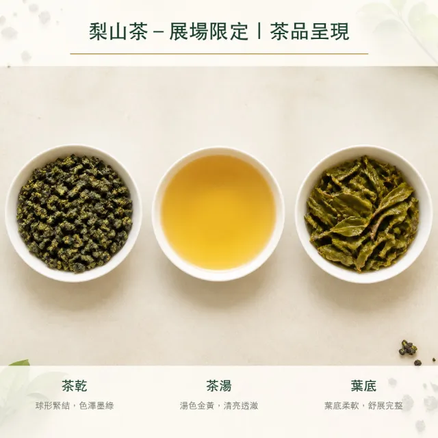 【台灣茶葉產銷協會】梨山茶－展場限定 5入組｜罐裝4兩
