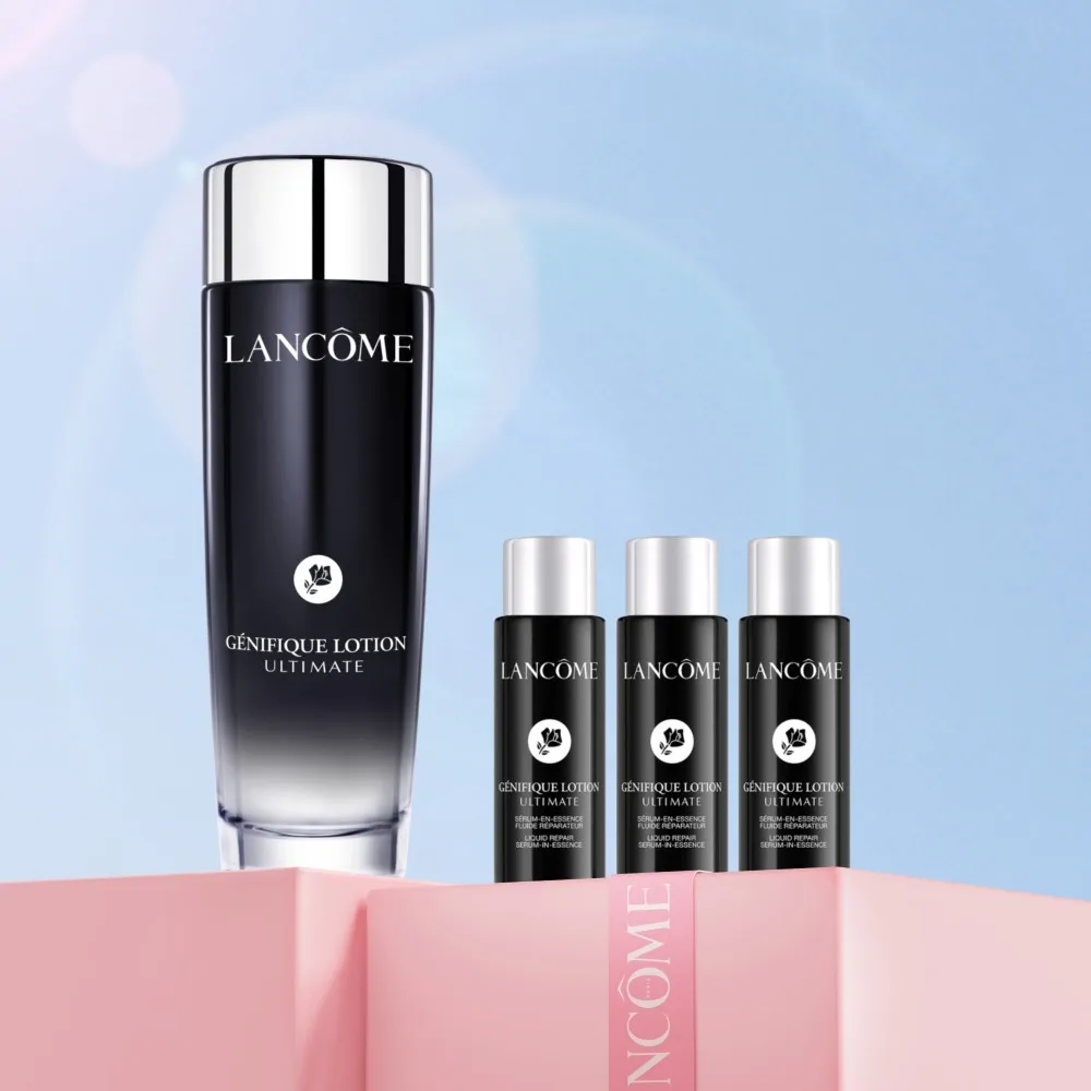 【LANCOME 蘭蔻】官方直營 超極限肌因精華露150ML(LANCOME/小黑水/精華水/膠原/化妝水)